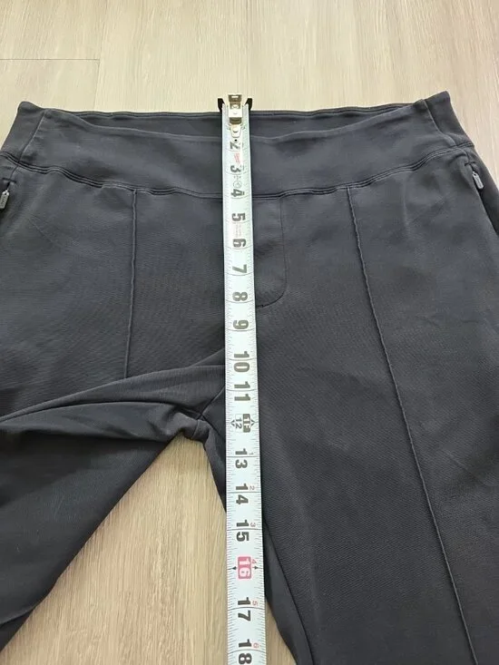 Athleta Eastbound Straight Pant Womens 14 Black Travel Stretch Work - Picture 5 of 16